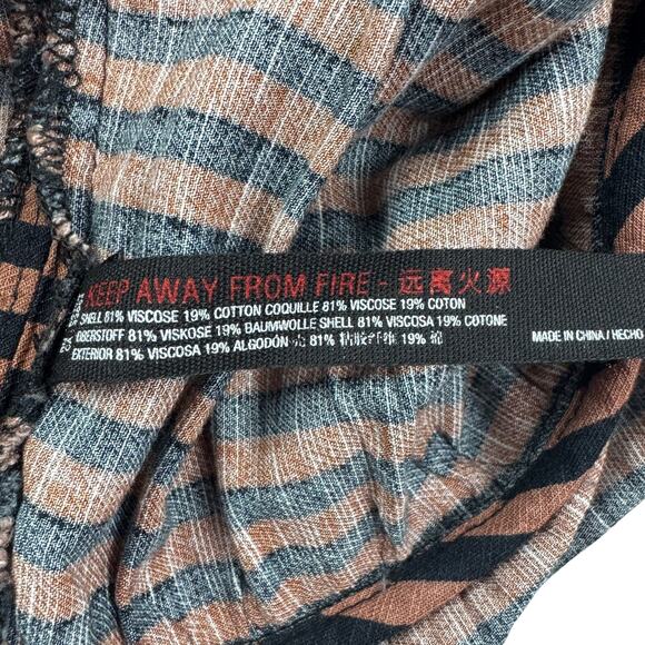 Free People Movement Find The Chi Striped Onesie Jumpsuit Women's Size Medium - Picture 10 of 11